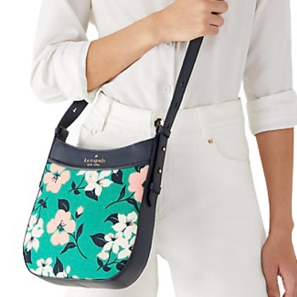 kate spade Handbags - $49 Kate Spade NWOT LEILA NORTH SOUTH CROSSBODY green & blue NWOT $329 retail